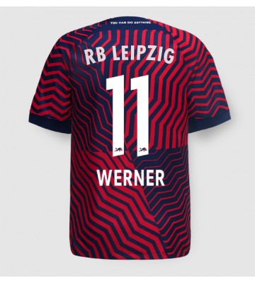 RB Leipzig Timo Werner #11 Replika Udebanetrøje 2023-24 Kortærmet